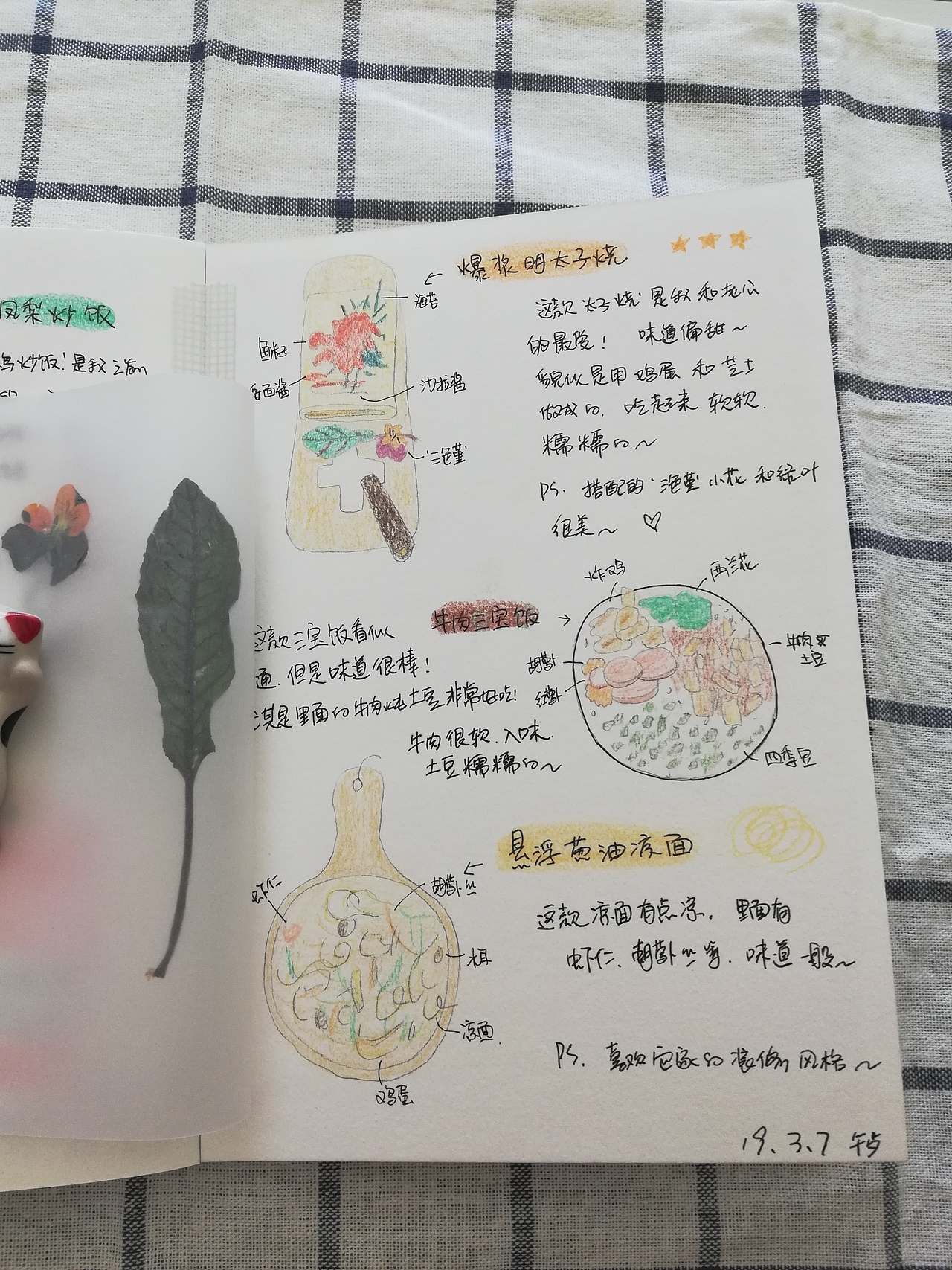 我的美食手帐~（图ZMTQ5MzM3MDQ4） - 新锐潮流插画 - 站酷设计师陶陶绘生活原创素材 - 站酷ZCOOL