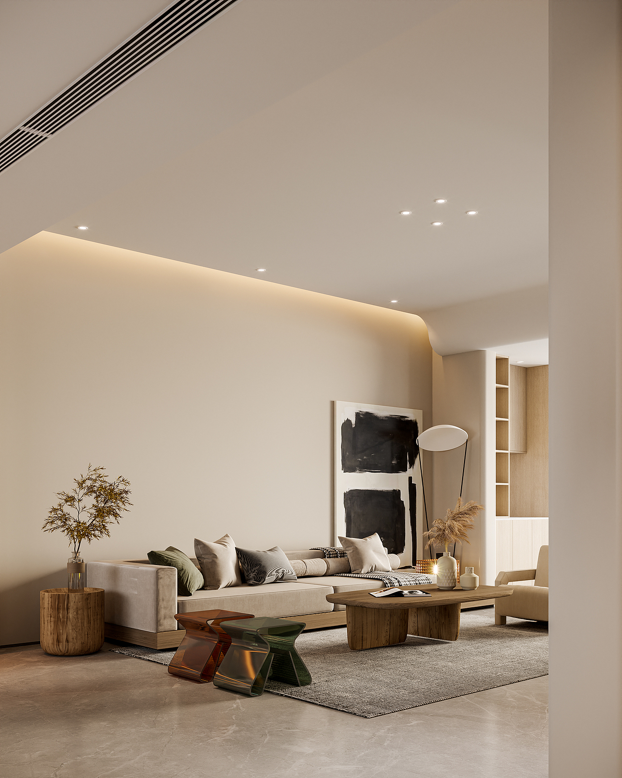 刚出炉的家装渲染