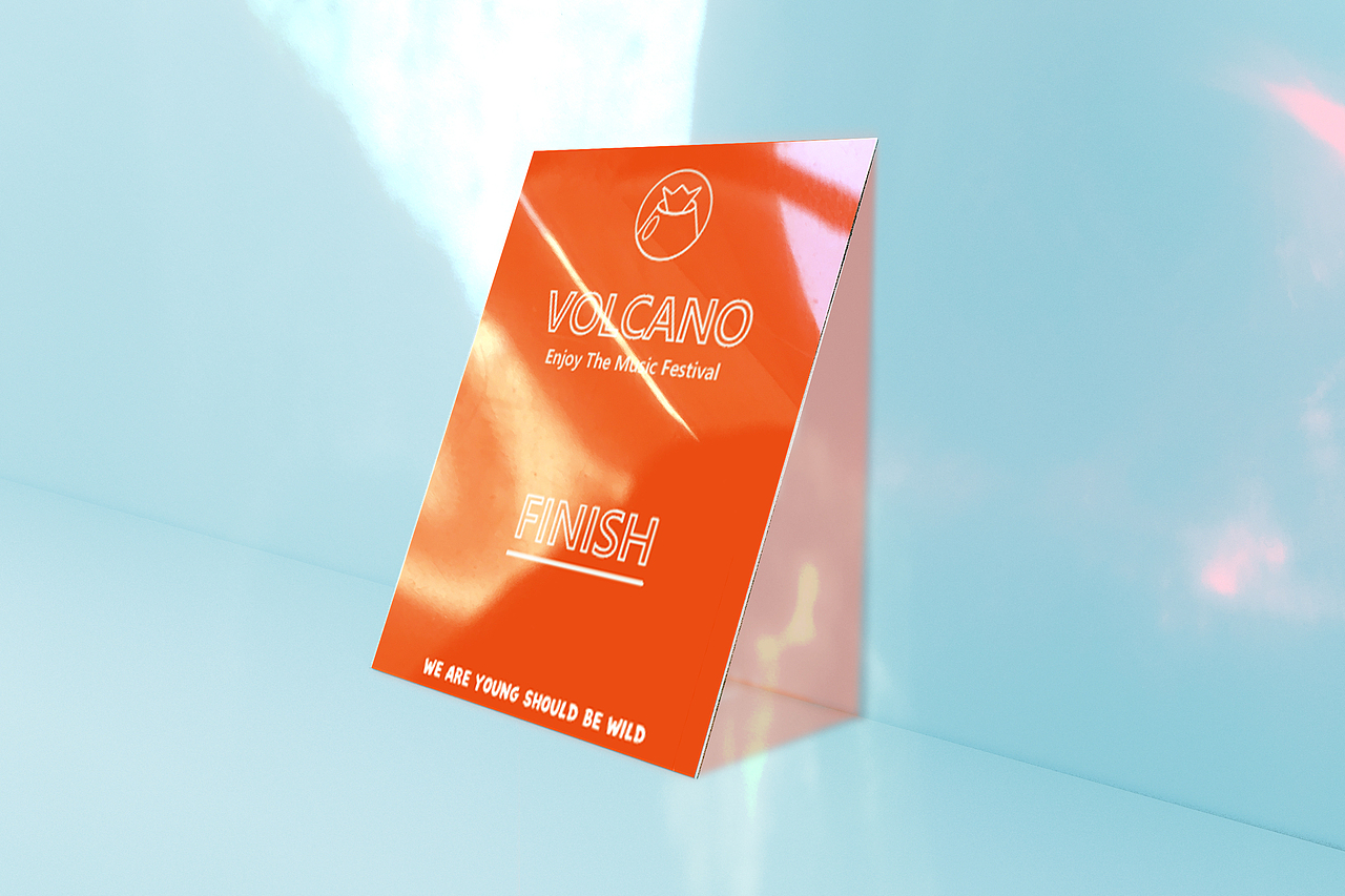 品牌VI设计《火山音乐节》