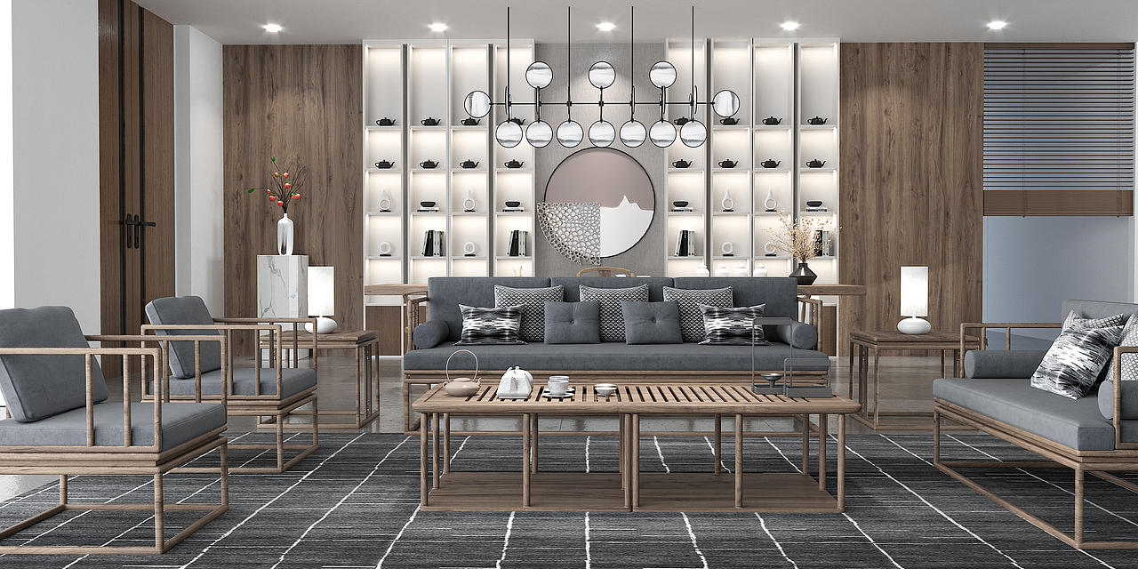 木色空间（民宿设计）（图ZMTk5OTg0OTc2） - 家装设计 - 站酷设计师WOOFWANG原创素材 - 站酷ZCOOL