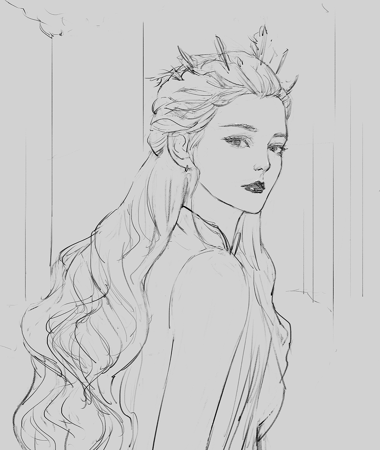 75/100 红豆（另附三张速写练习（图ZMjA3NzI5MDAw） - 艺术插画 - 站酷设计师芈砾原创素材 - 站酷ZCOOL