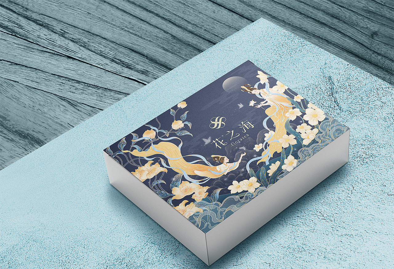 花之海插画KV（图ZMjY0MjIxOTIw） - 商业插画 - 站酷设计师胡言原创素材 - 站酷ZCOOL