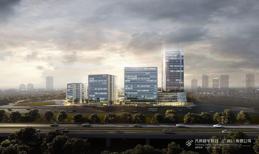 承接建筑效果图,公建,厂房,住宅,