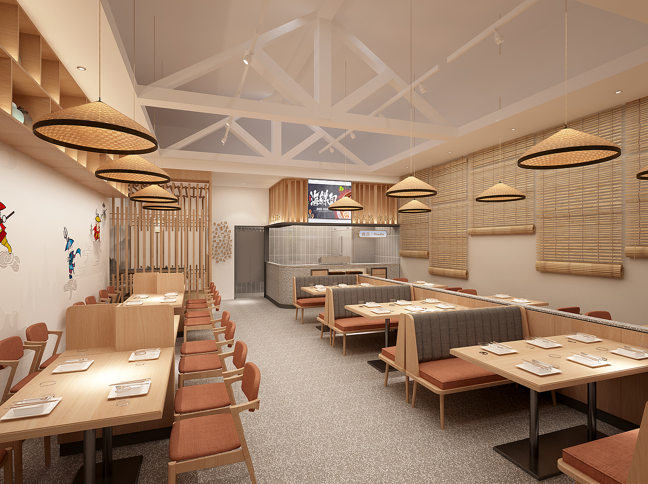 新中式餐厅表现