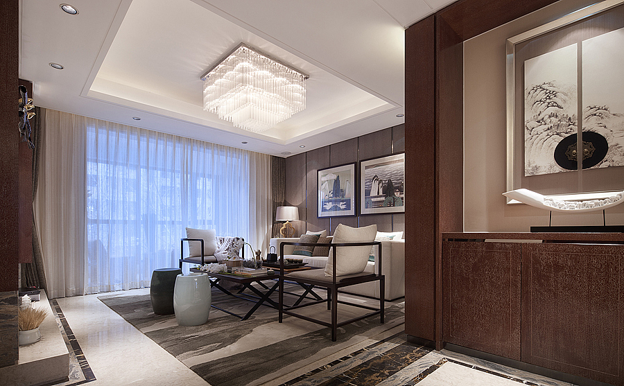 中式风格（图ZNzY5NjE1OTY=） - 家装设计 - 站酷设计师成都欧乐装饰原创素材 - 站酷ZCOOL