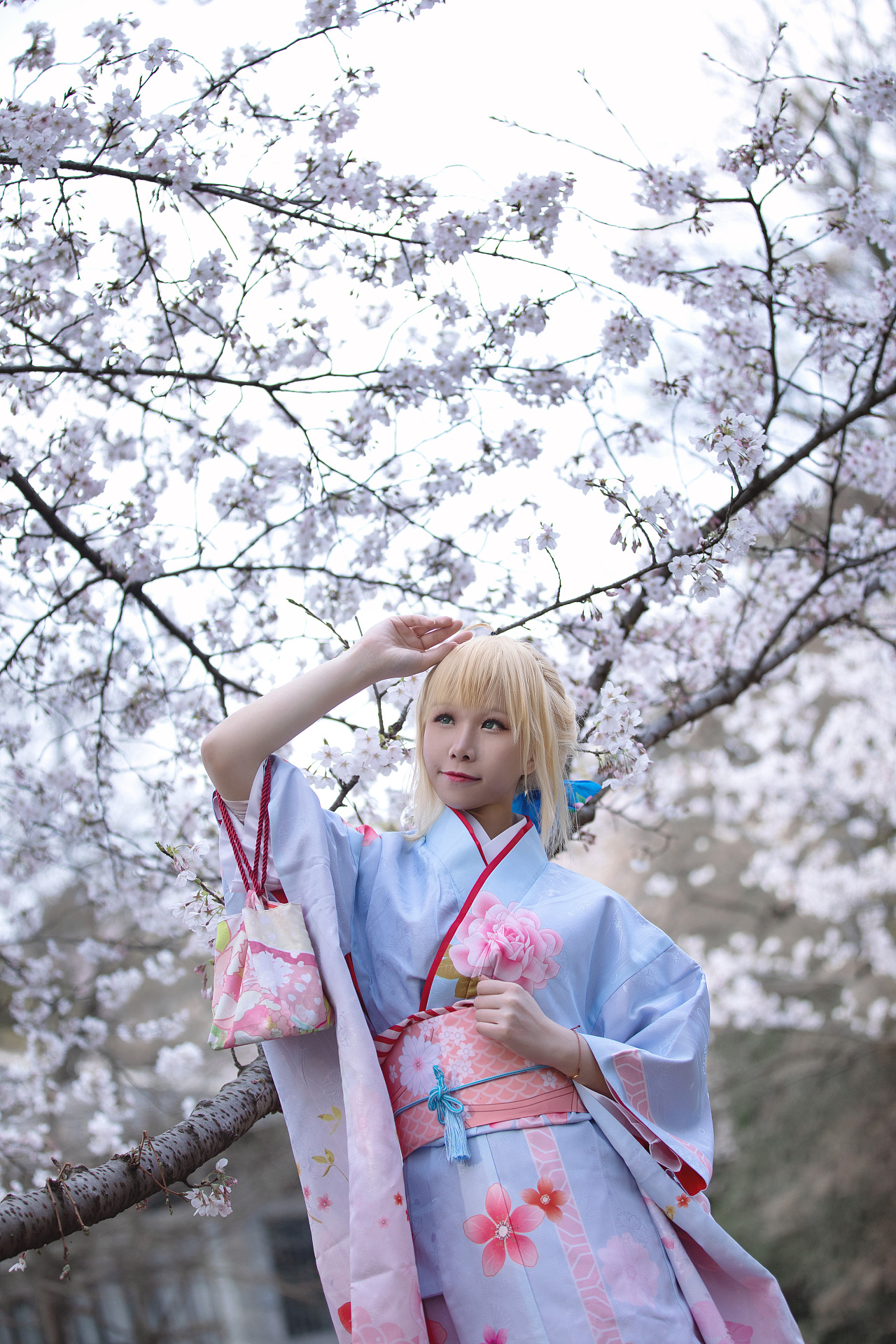 樱花&和服 | cos