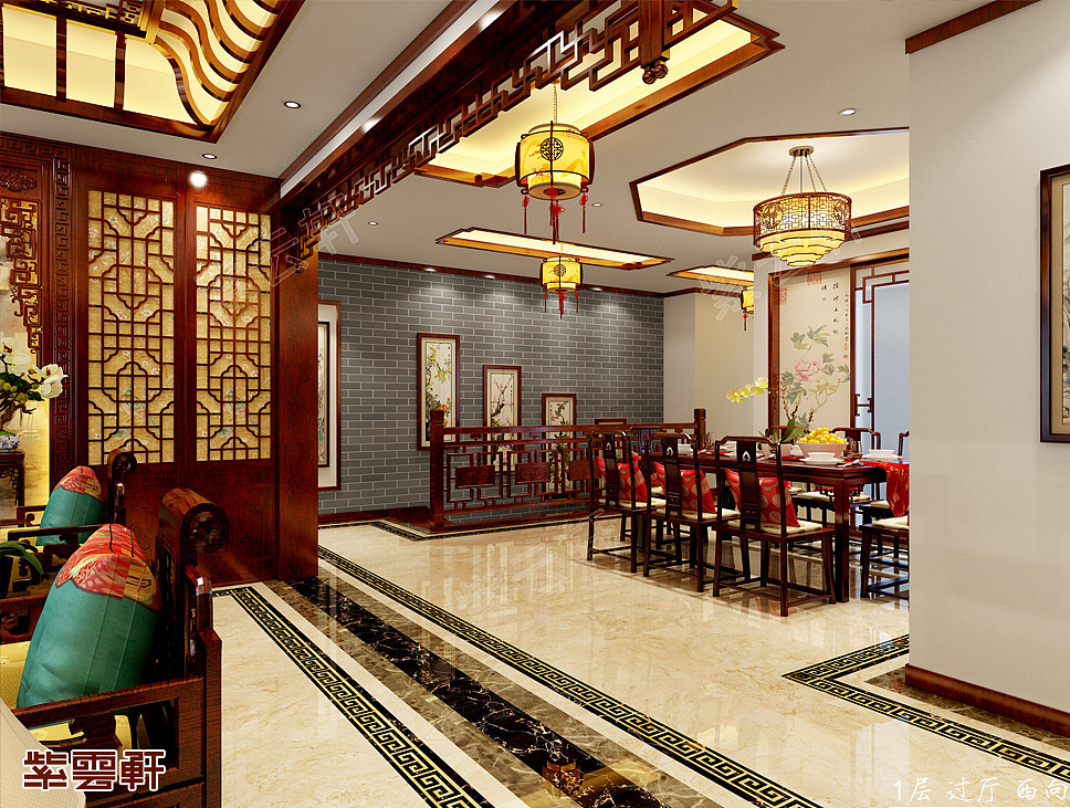 固安平层中式装修设计 精品居室安乐生活（图ZMjU0NjM1OTky） - 家装设计 - 站酷设计师紫云轩中式原创素材 - 站酷ZCOOL