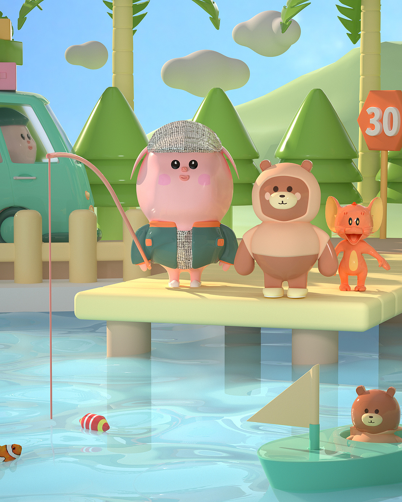 C4D（图ZMjU2MjQ2NTIw） - 其他三维 - 站酷设计师ID小蜗牛原创素材 - 站酷ZCOOL