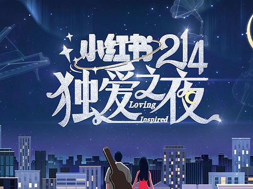 小红书214《独爱之夜》片头动画设计