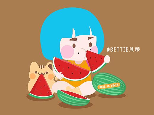 贝蒂小妞日常乱画小图