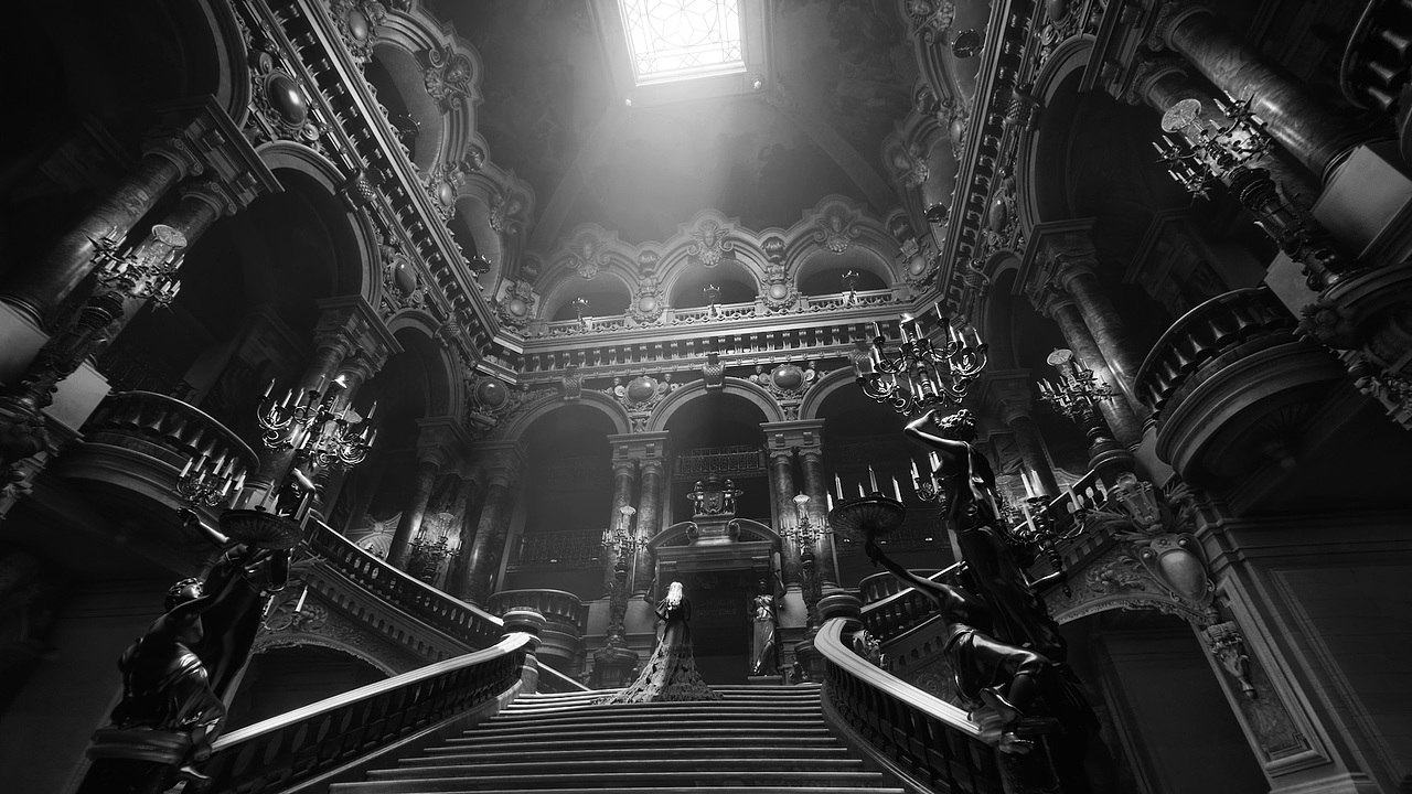 UE5 巴黎歌剧院 次时代游戏环境 | Demo下载