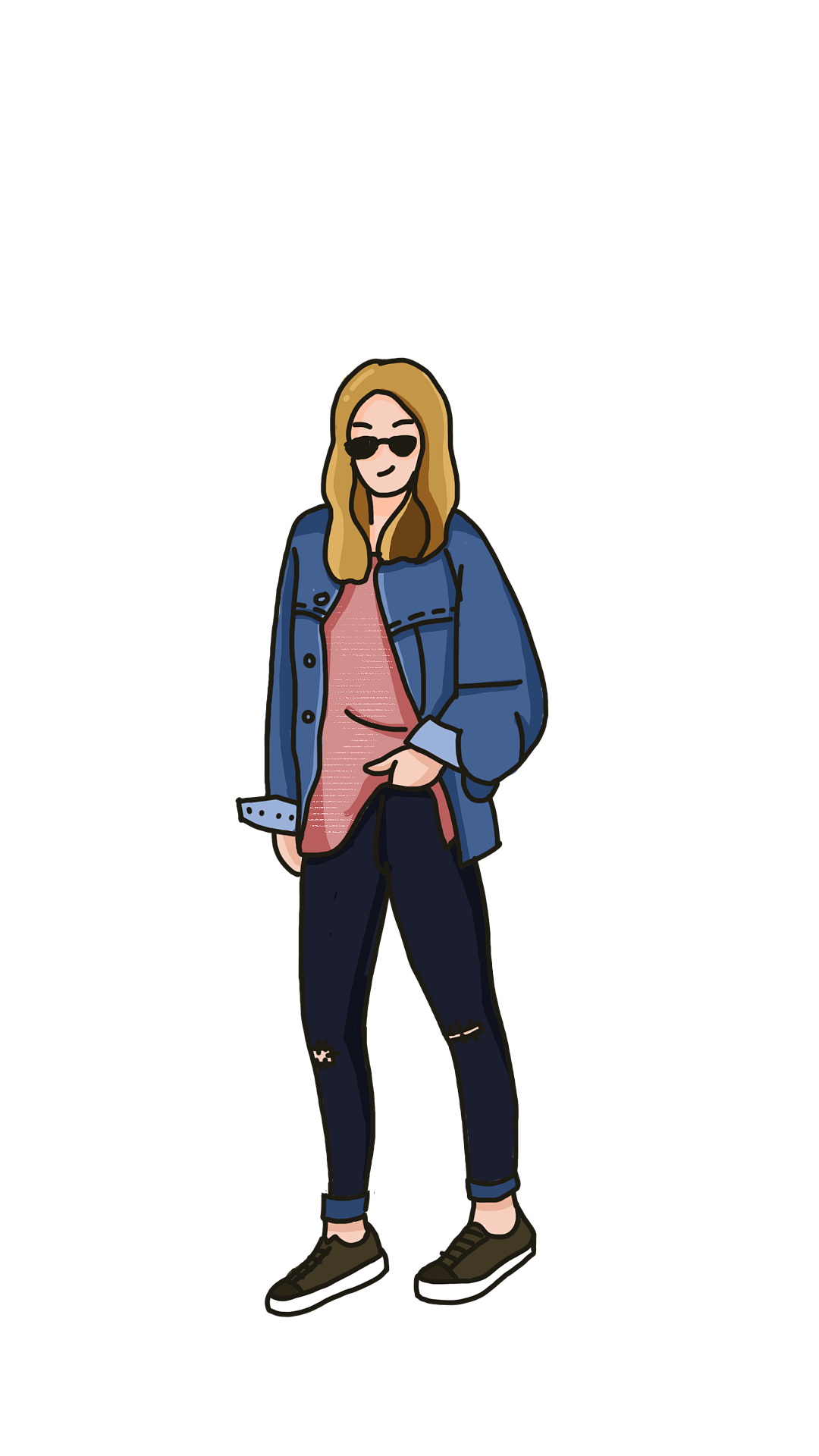 肚兜风格小人物