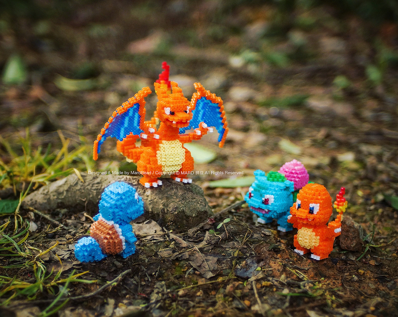 MARD拼豆原创-精灵宝可梦（图ZMTYzMDMzMDI4） - 动画片 - 站酷设计师拼拼豆豆原创素材 - 站酷ZCOOL