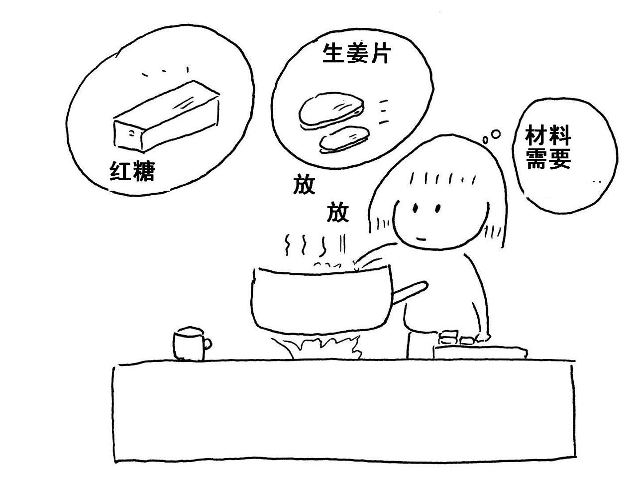 第一话 姜糖水|动漫|中/长篇漫画|两父女 - 原创作品 - 站酷 (zcool)