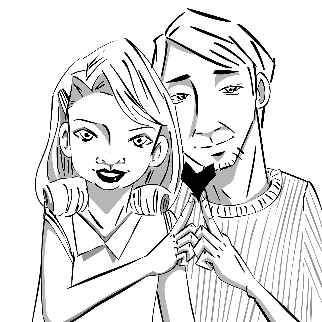 我与你|插画|商业插画|leioclor - 原创作品 - 站酷 (zcool)