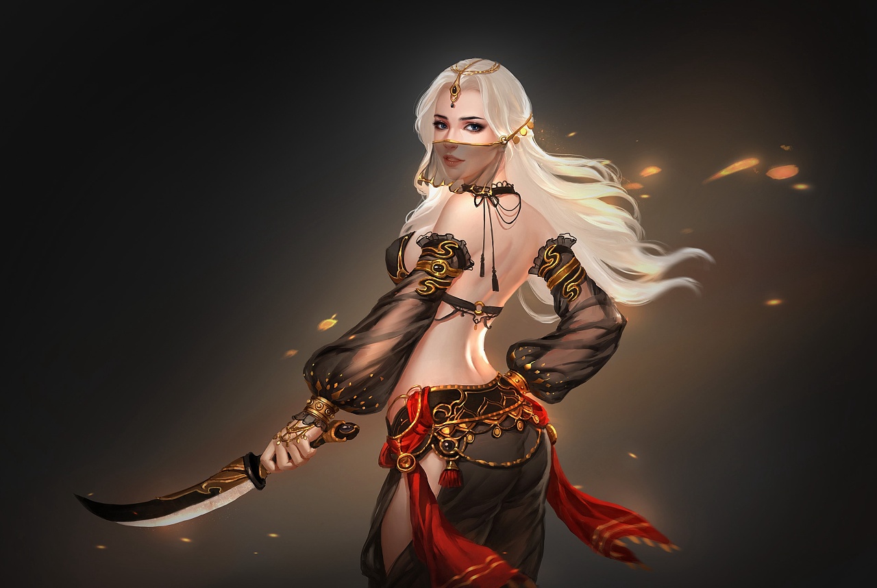 h2学员作品(cg,游戏原画,插画,教程,手绘)