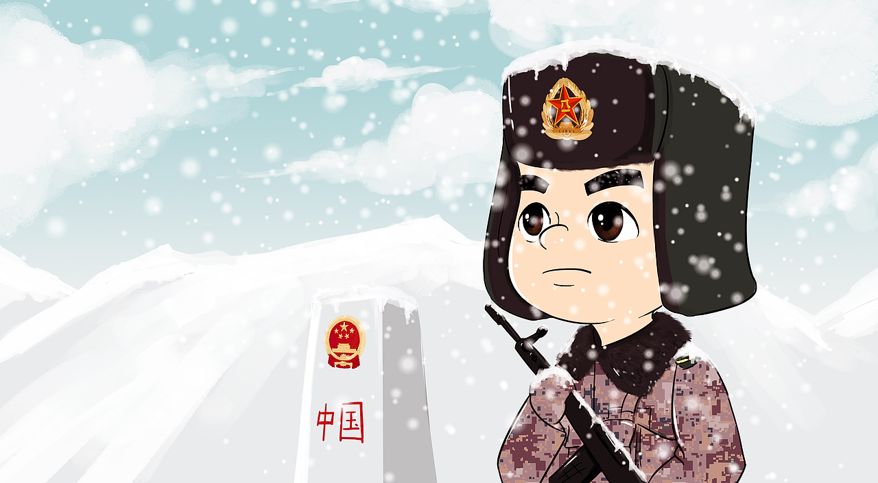 菏泽鄄城县地税阳光暖心漫画 |动漫|单幅漫画|三级甲部队 - 原创作品