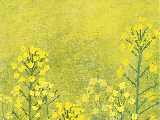 蜡笔质感的小画