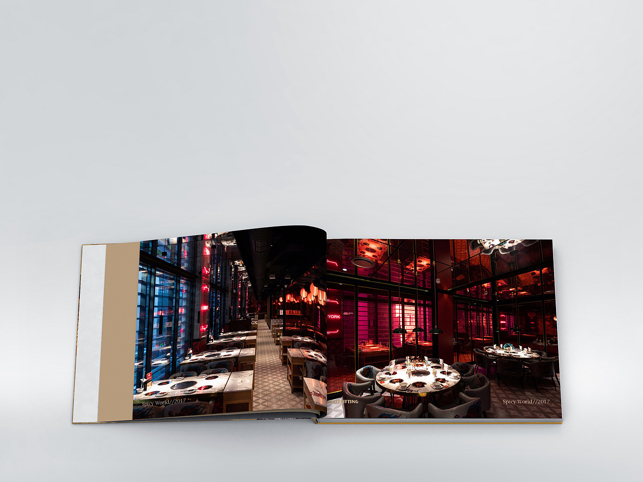 设计排版的一个装饰公司画册