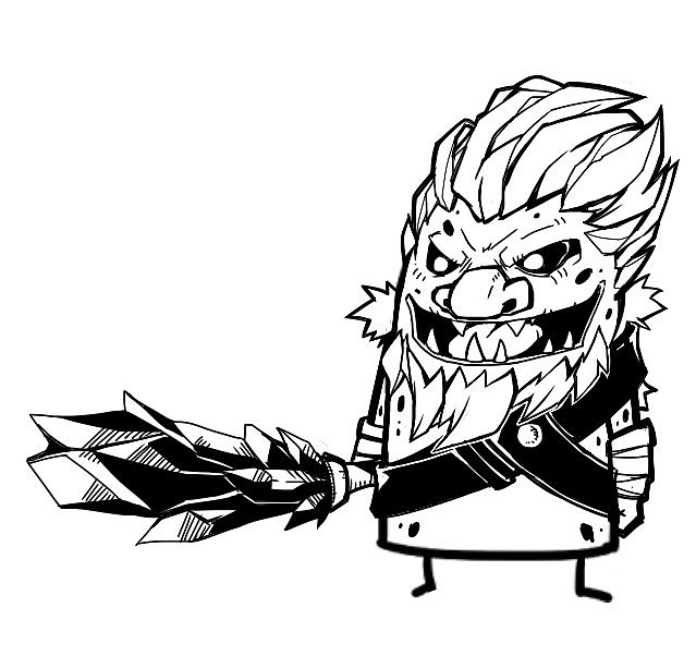 LOL Q版手绘(图ZMTU4Nzg0Njg=) - 新锐潮流插画 - 站酷设计师卡西米尔手绘原创素材 - 站酷ZCOOL