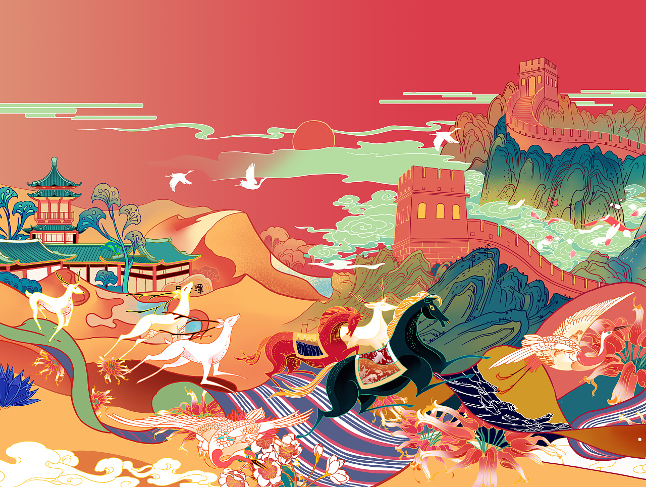 临摹-特浓tn|插画|商业插画|石前 - 临摹作品 - 站酷 (zcool)