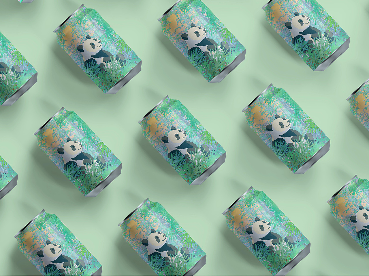 大熊猫数字艺术创意设计大赛参赛作品