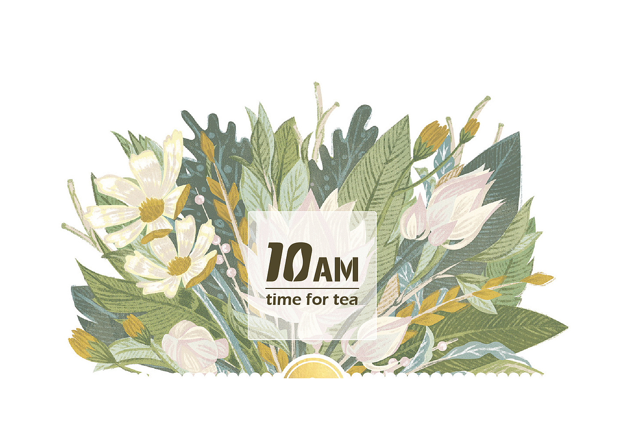 10am十点茶园LOGO与包装设计（图ZMzIxNDc5OTIw） - 品牌 - 站酷设计师Miao婶原创素材 - 站酷ZCOOL