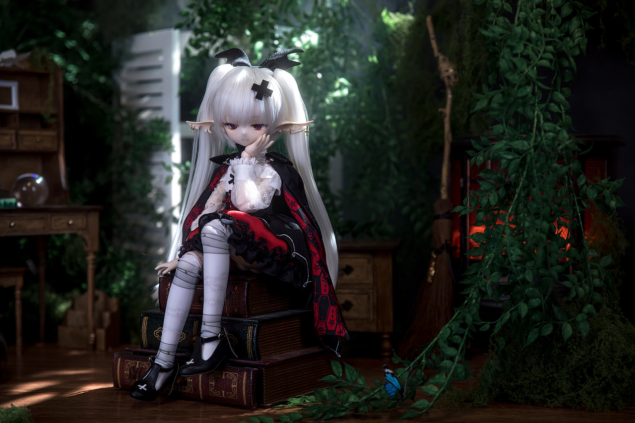 住在森林深处的魔女大人.. | bjd摄影