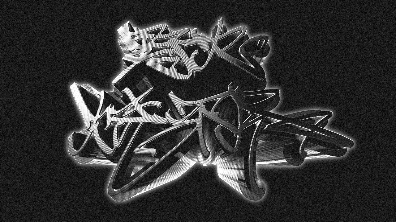 字体设计|亚文化|涂鸦字体|AcidGraphix