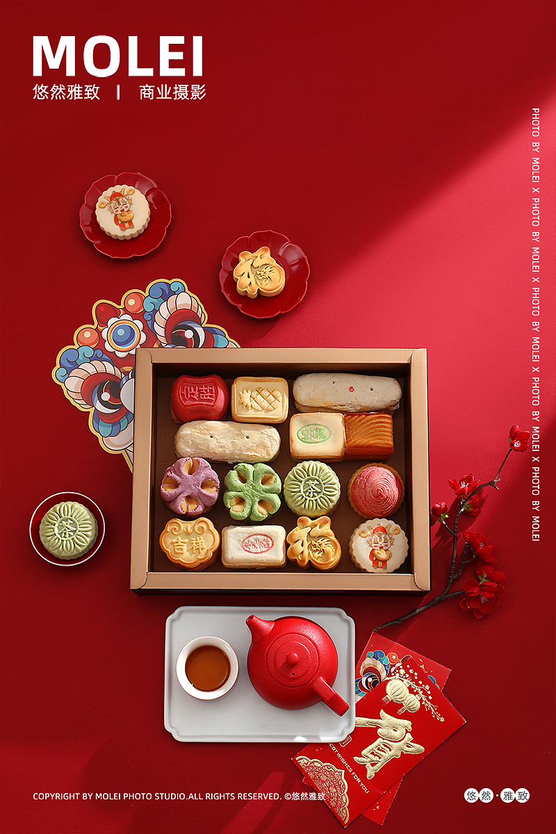 稻香村丰年见喜|新年礼盒|春节送礼（图ZMzU5MDA5MzEy） - 产品摄影 - 站酷设计师悠然雅致摄影原创素材 - 站酷ZCOOL
