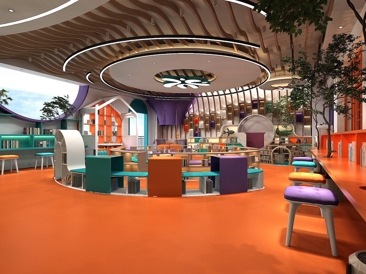 学校最美图书馆设计