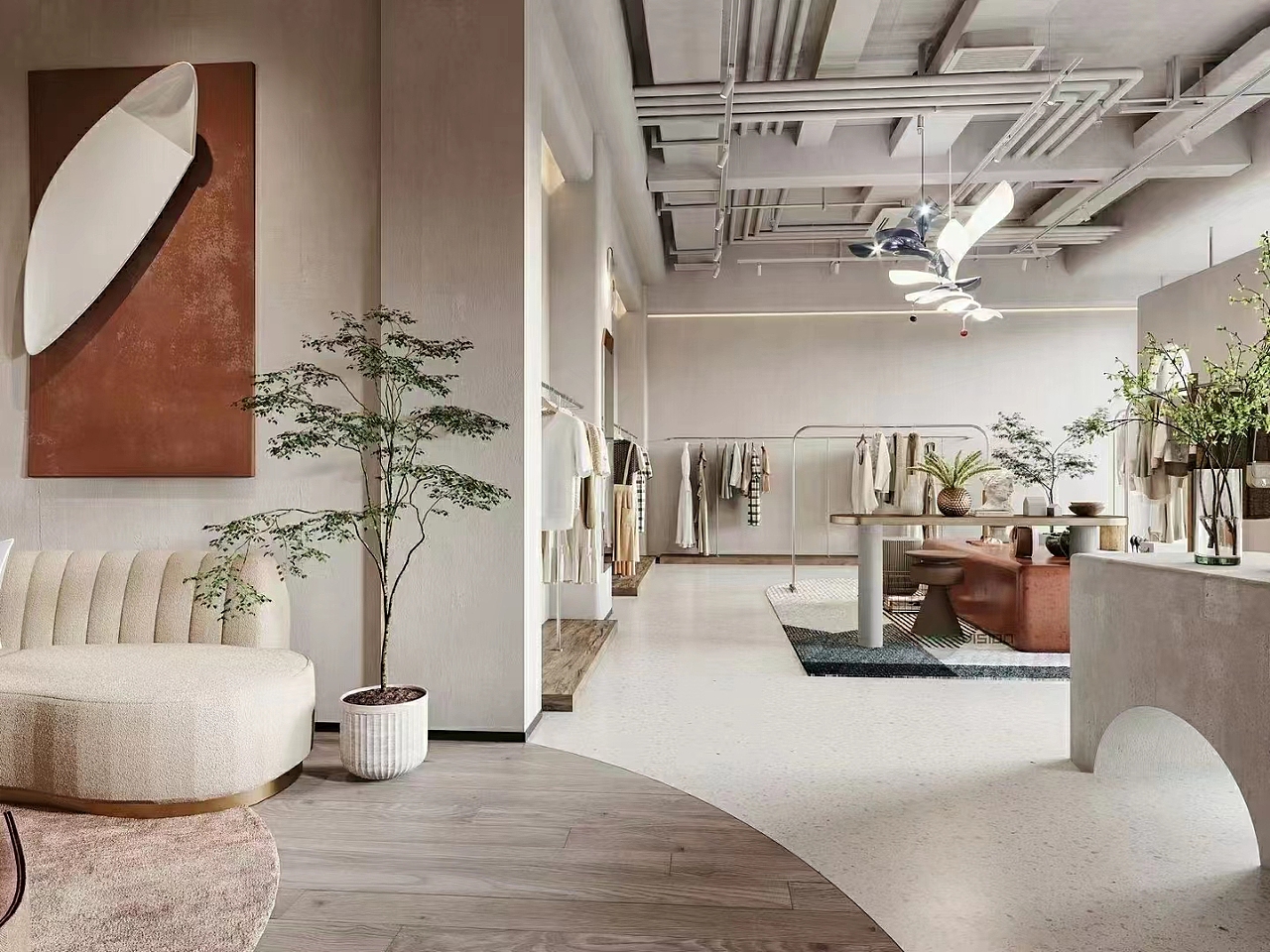 服装店效果表现