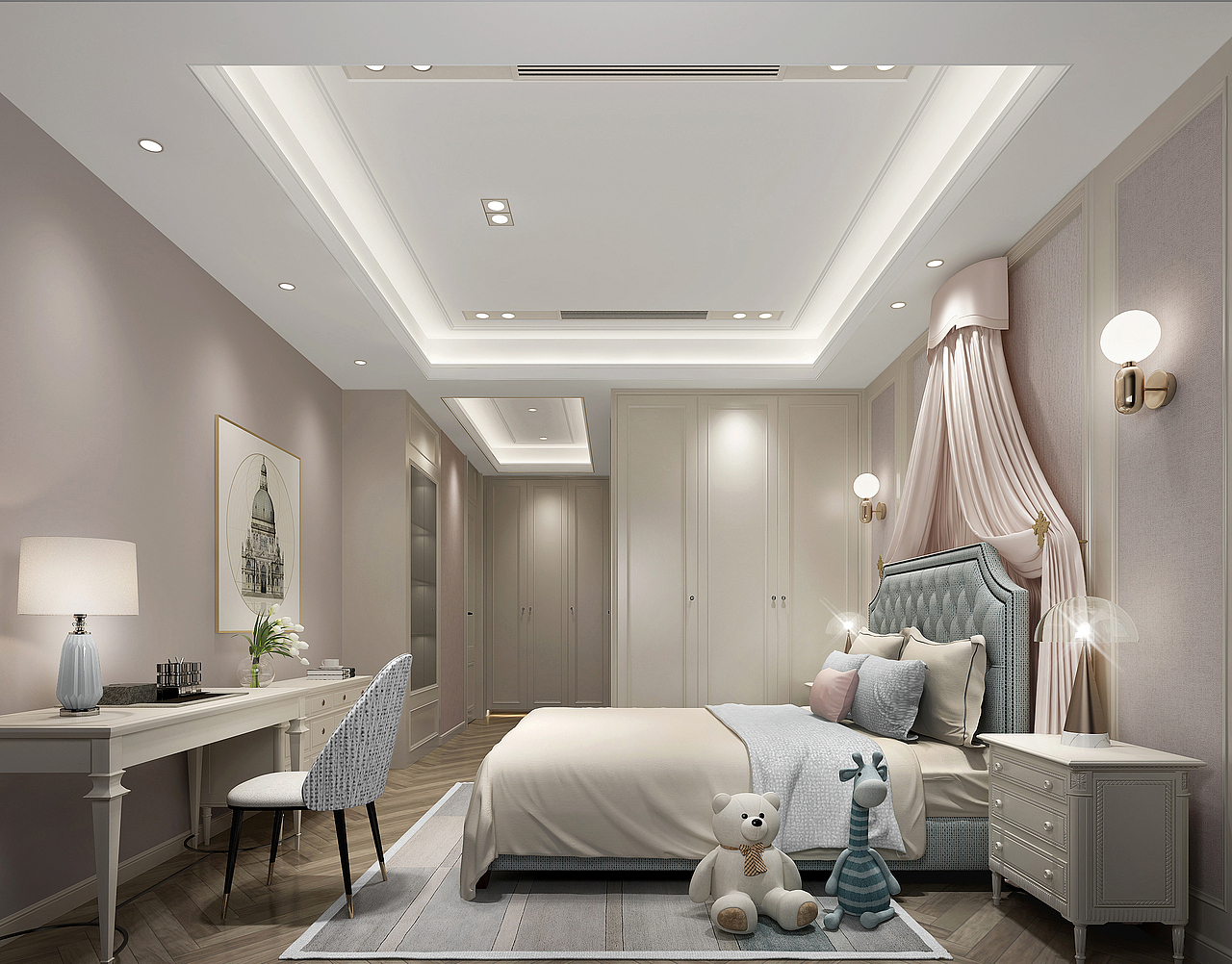 欧式-佛山金地天玺别墅 效果图（图ZMzYyNDM1NjA0） - 家装设计 - 站酷设计师周周周周靖琪原创素材 - 站酷ZCOOL