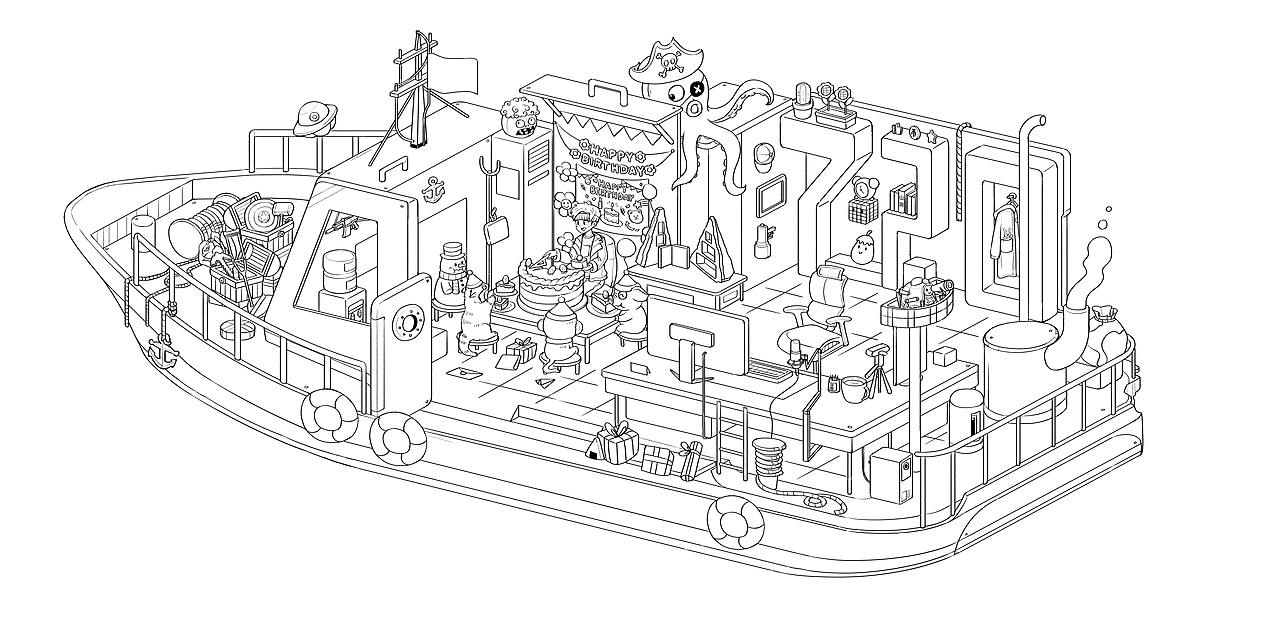 「 微观生活 」插画作品（六）（图ZMzExNDQzNjc2） - 创作习作 - 站酷设计师景熹原创素材 - 站酷ZCOOL