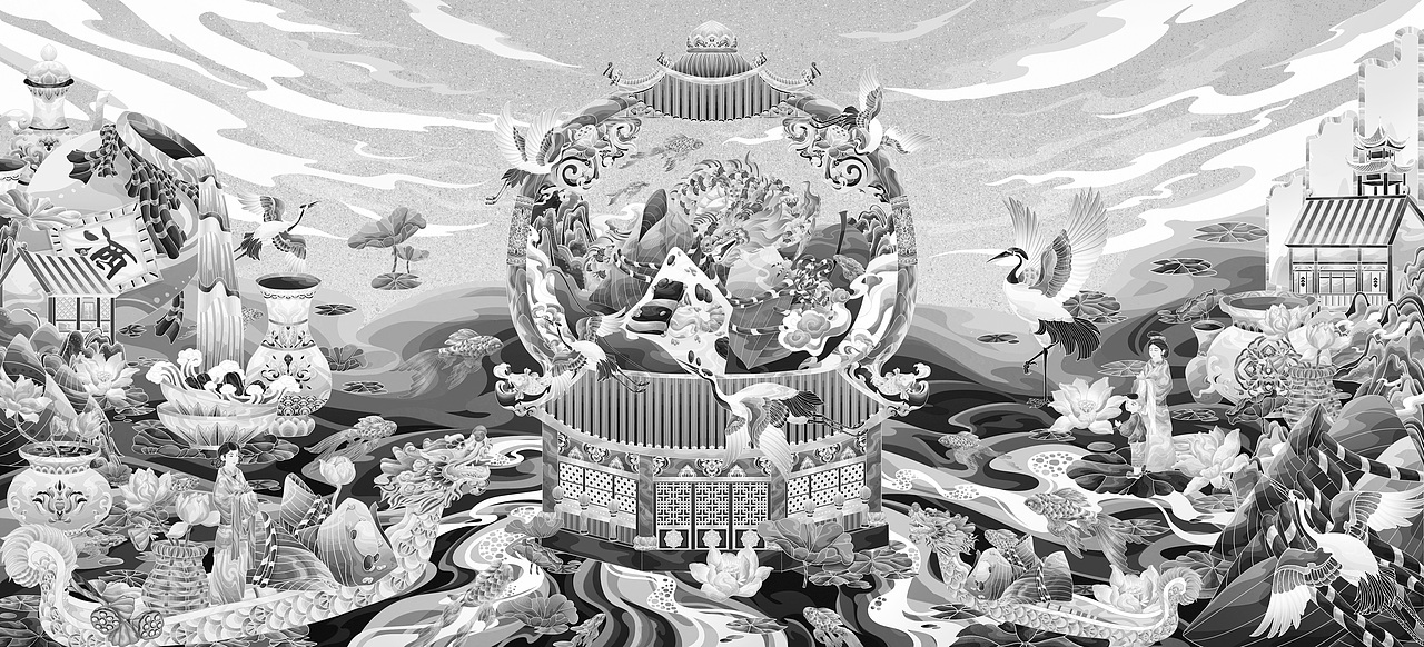 龙年大吉/端午安康（图ZMzYxNTUxMzcy） - 商业插画 - 站酷设计师安康Ankang原创素材 - 站酷ZCOOL