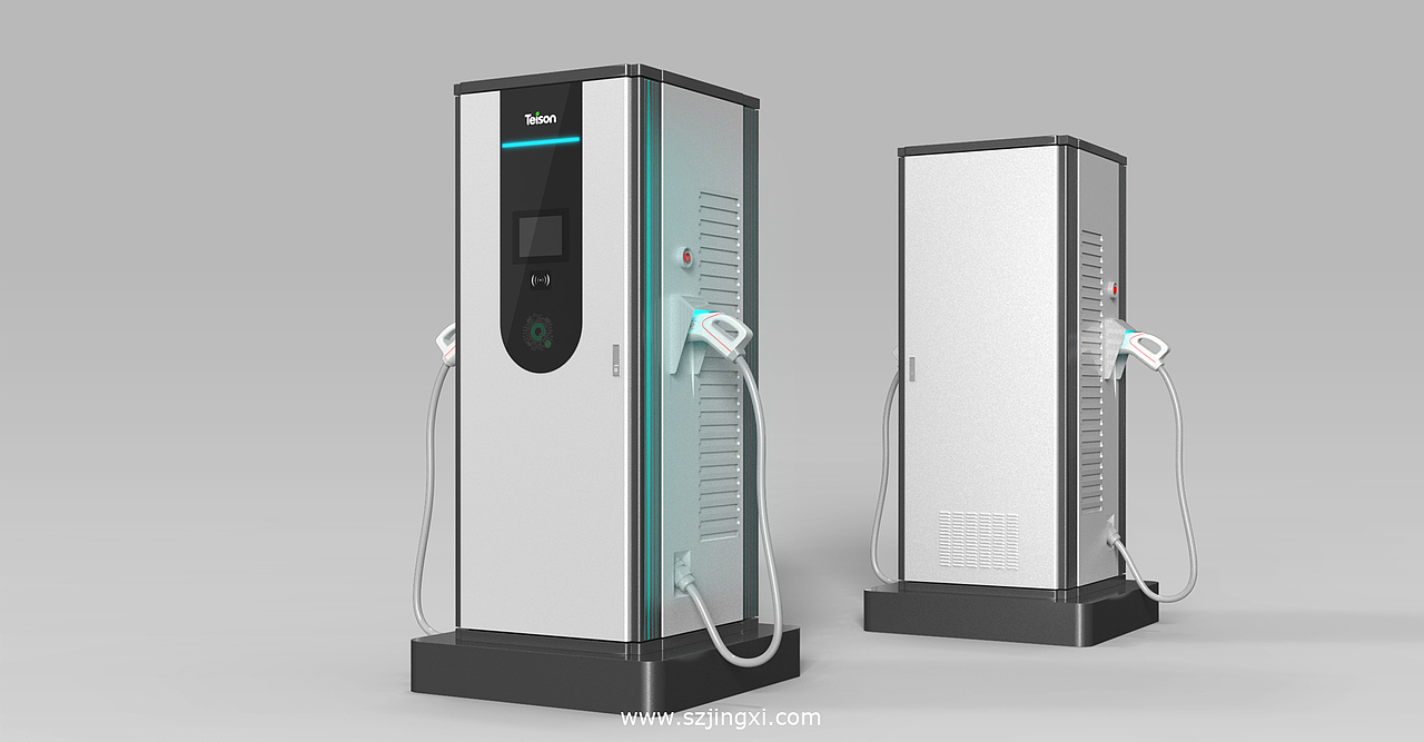 120KW直流充电桩设计 | 泰盛能源（图ZMzY5ODAzNjIw） - 交通工具 - 站酷设计师深圳鲸禧工业设计原创素材 - 站酷ZCOOL