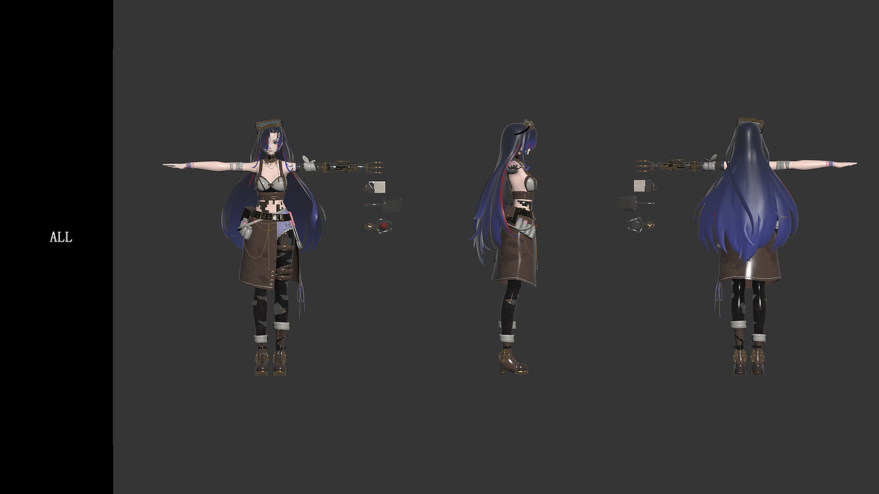 人物建模（图ZMzEzMjUwNTk2） - 人物/生物 - 站酷设计师辣面条子原创素材 - 站酷ZCOOL