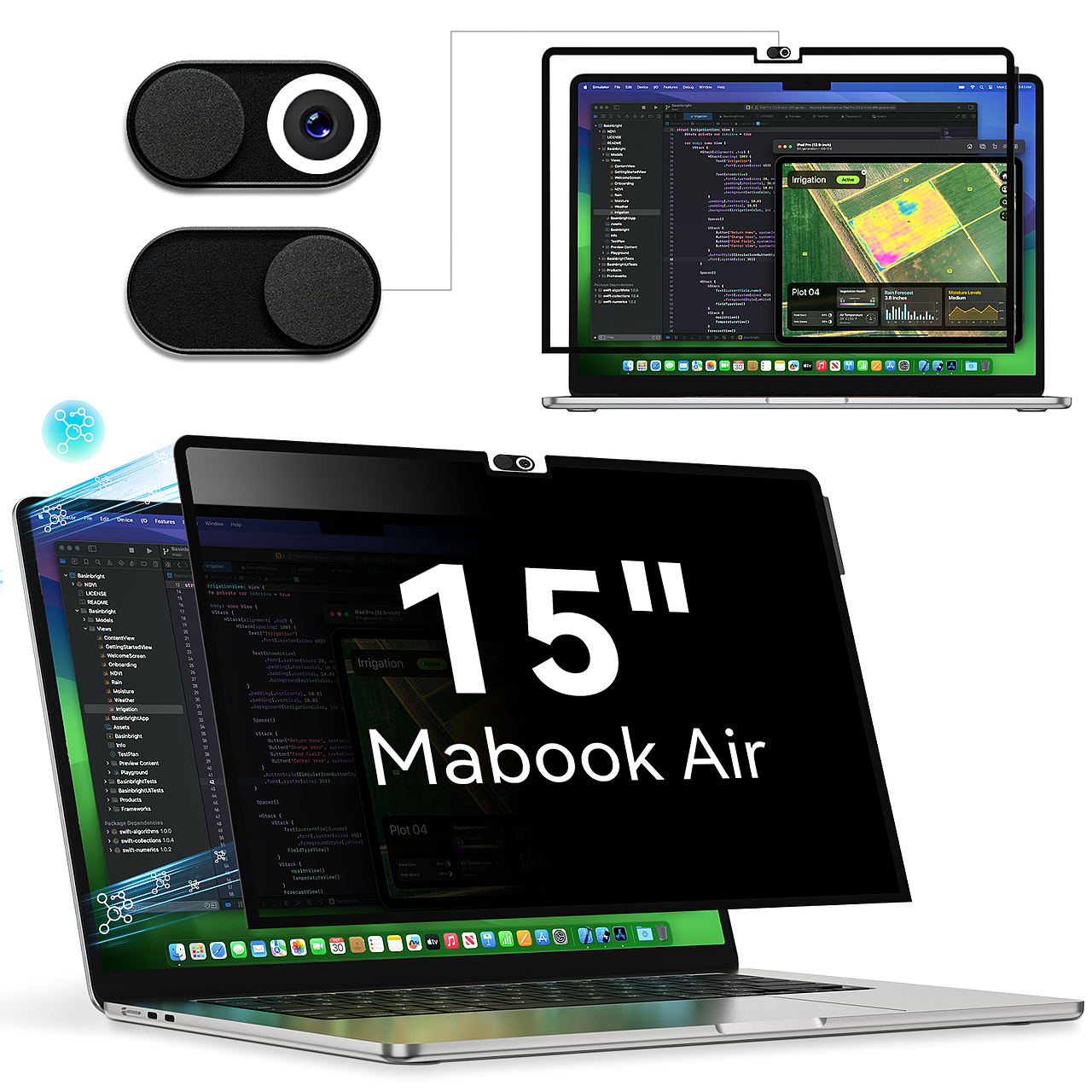 亚马逊 — MacBook 框胶防窥主图（图ZMzYxMjQ0MDAw） - 电商 - 站酷设计师Hugh_Don原创素材 - 站酷ZCOOL