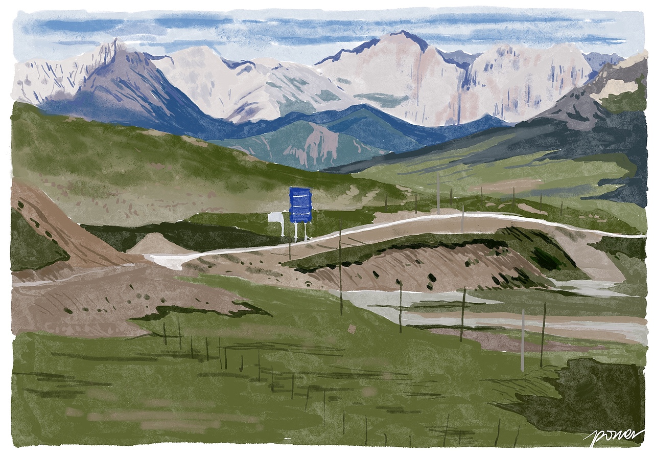 一些旅行的风景画（图ZMzQ3NDY2OTQ4） - 艺术插画 - 站酷设计师powerSHEN原创素材 - 站酷ZCOOL