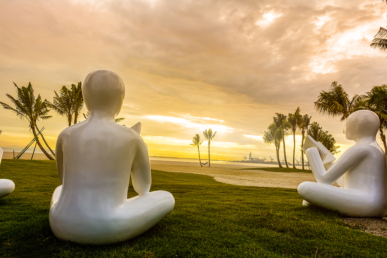 空间摄影｜海景项目园林展示区（图ZMzM0MjgxOTk2） - 环境/建筑摄影 - 站酷设计师飞影传媒张飞鹏原创素材 - 站酷ZCOOL