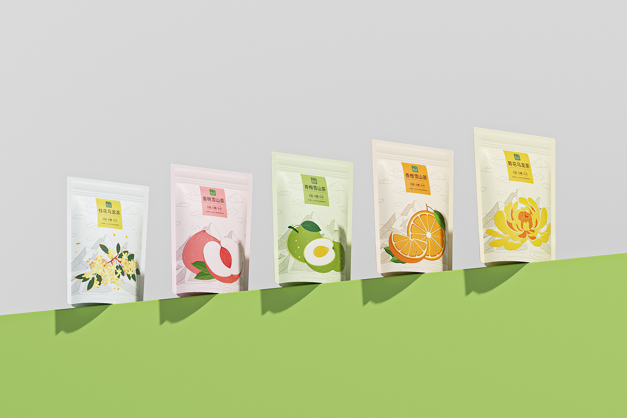 Snow camellia | 雪山茶品牌设计