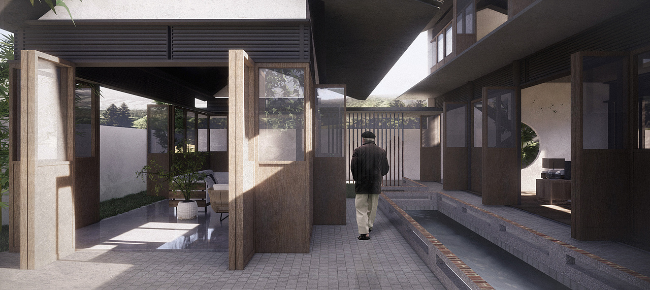 岭南院落式客房酒店（图ZMjk4NDA4MTc2） - 建筑设计 - 站酷设计师生煎乌鱼子原创素材 - 站酷ZCOOL