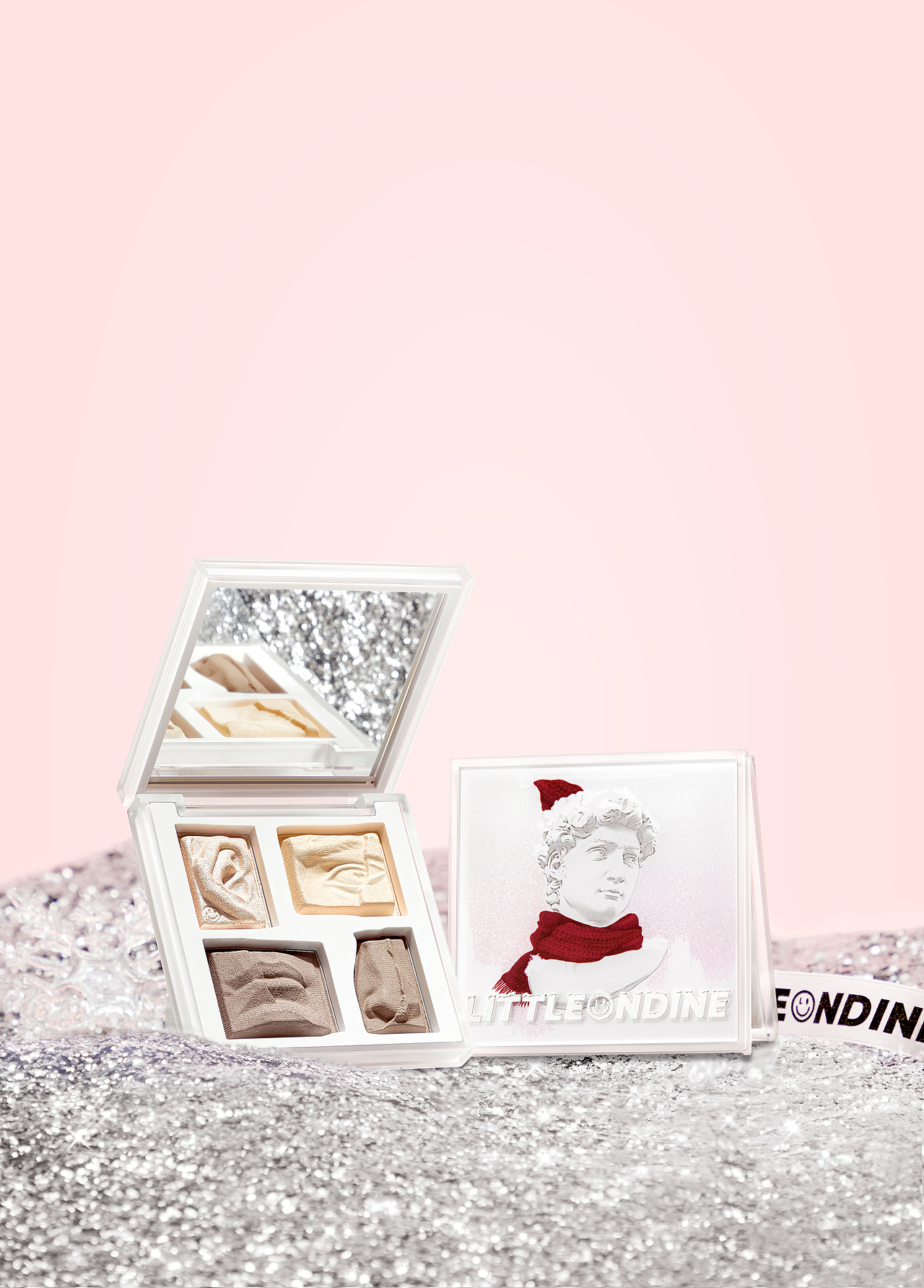美妆摄影｜LITTLE ONDINE 圣诞冬季唱片礼盒（图ZMzY3NjMyMDg4） - 产品摄影 - 站酷设计师BAIRIobservation原创素材 - 站酷ZCOOL