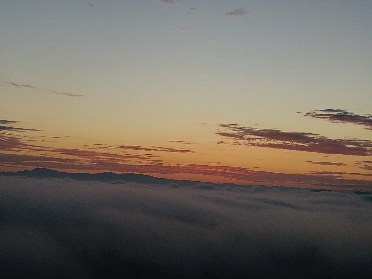 治愈系·日出&云雾海