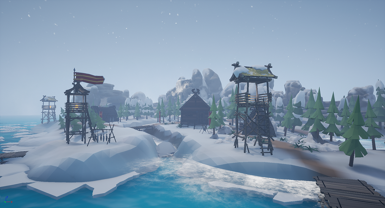 北欧维京渔村（图ZMzQ1MTk5NzY0） - 场景 - 站酷设计师JTEagle原创素材 - 站酷ZCOOL