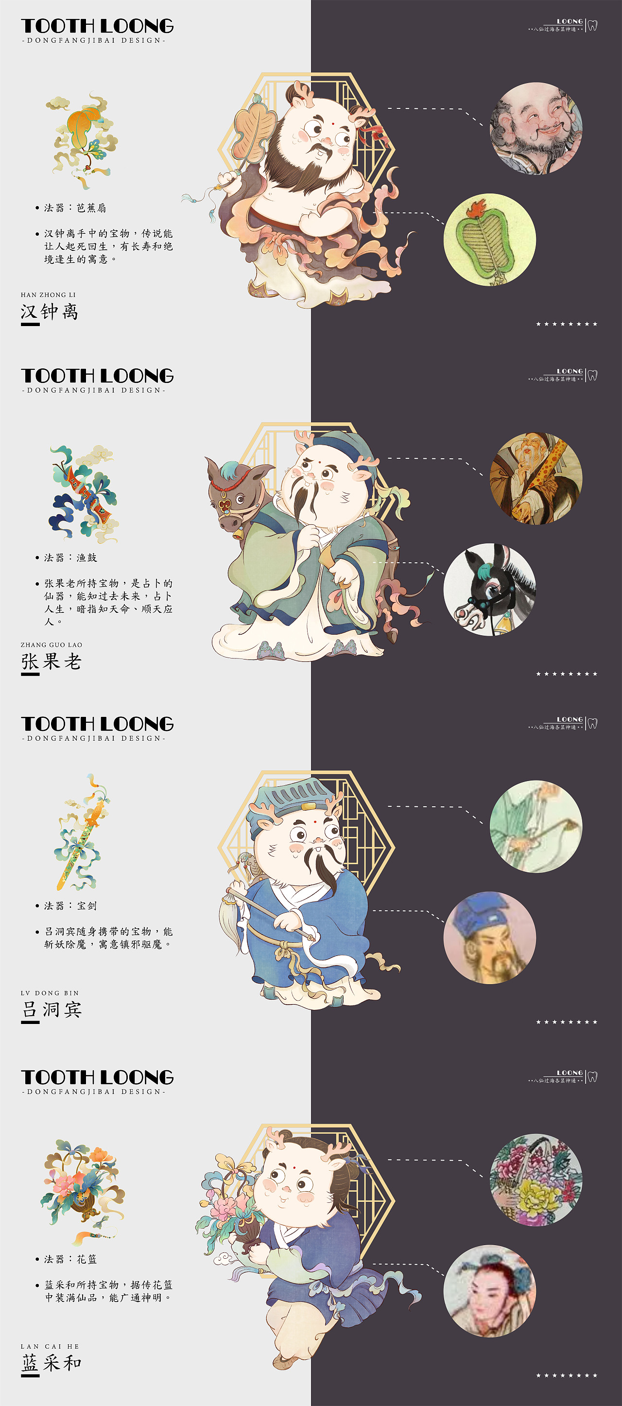 2024原创IP新年贺岁版—八仙送福