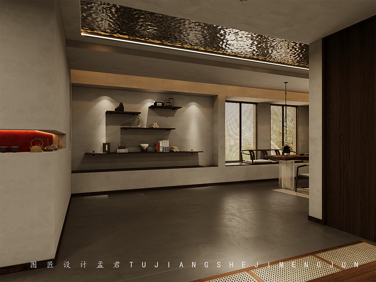 人生乐事，有间茶室！如何打造一个雅致的家庭茶室？（图ZMzQ4Njk1OTI0） - 酒店餐饮设计 - 站酷设计师孟君爱设计原创素材 - 站酷ZCOOL