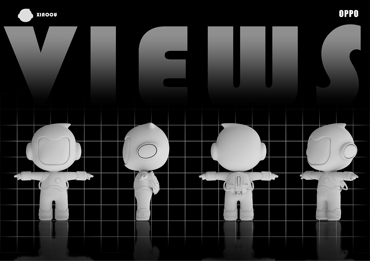 OPPO全球青年创享计划 | IP形象 | Future core