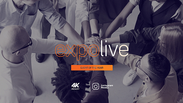 AE模板|时尚创意艺术作品展览活动现场展示定格人物