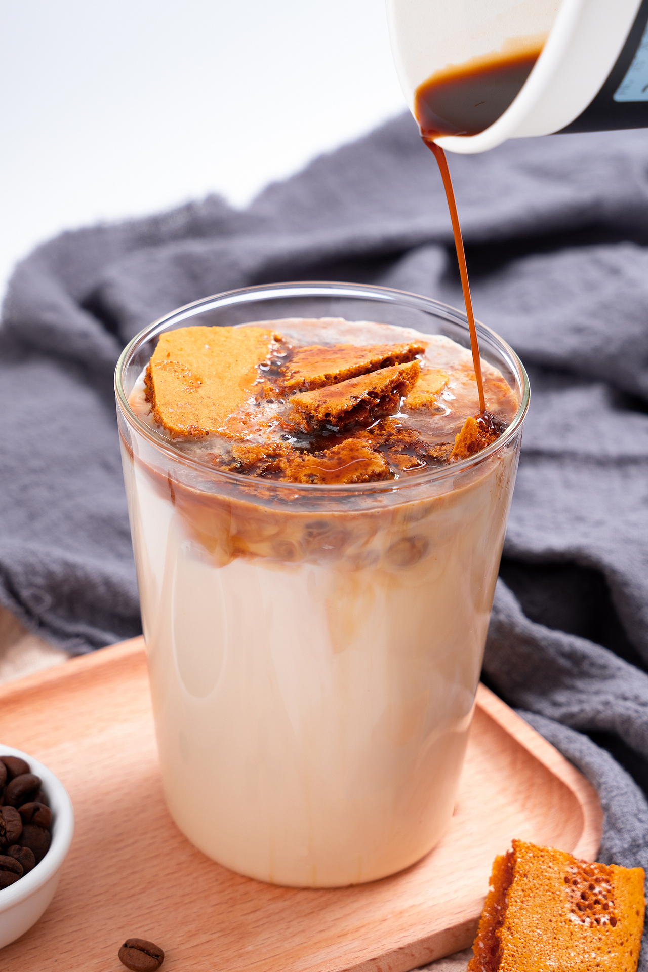 焦香糖块/焦糖块拍摄、修图